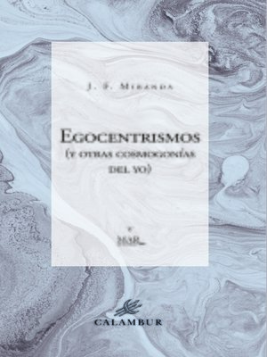 cover image of Egocentrismos